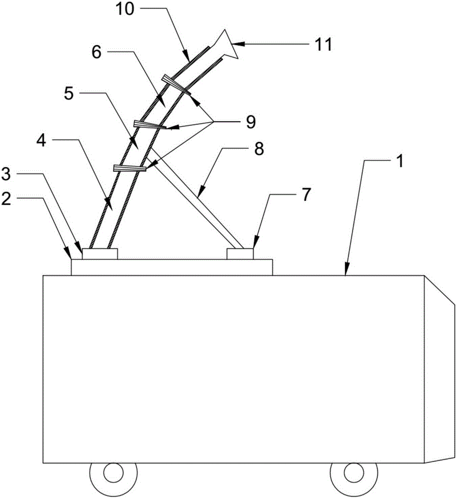 高空滅火消防管道的制作方法與工藝