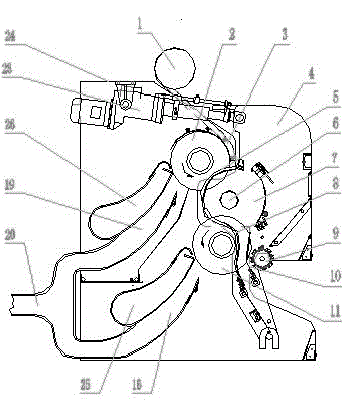 高效复合式锯齿轧花机的制作方法与工艺