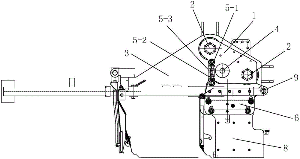 两轴式摊铺机伸缩熨平装置的制作方法