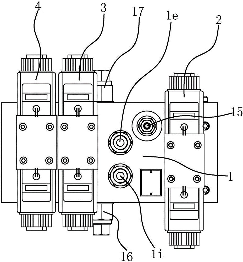 一种收割机的控制阀组的制作方法与工艺