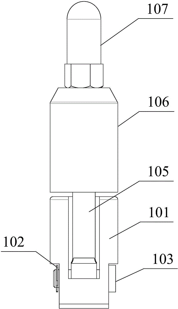 一种容器法兰用卡子连接结构的制作方法与工艺