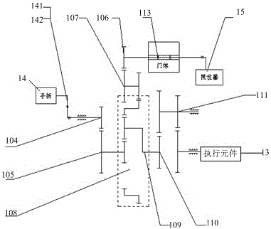 一種空間艙門鎖緊與解鎖的手動(dòng)驅(qū)動(dòng)裝置的制作方法