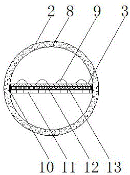 一种高透光率LED玻璃灯管的制作方法与工艺