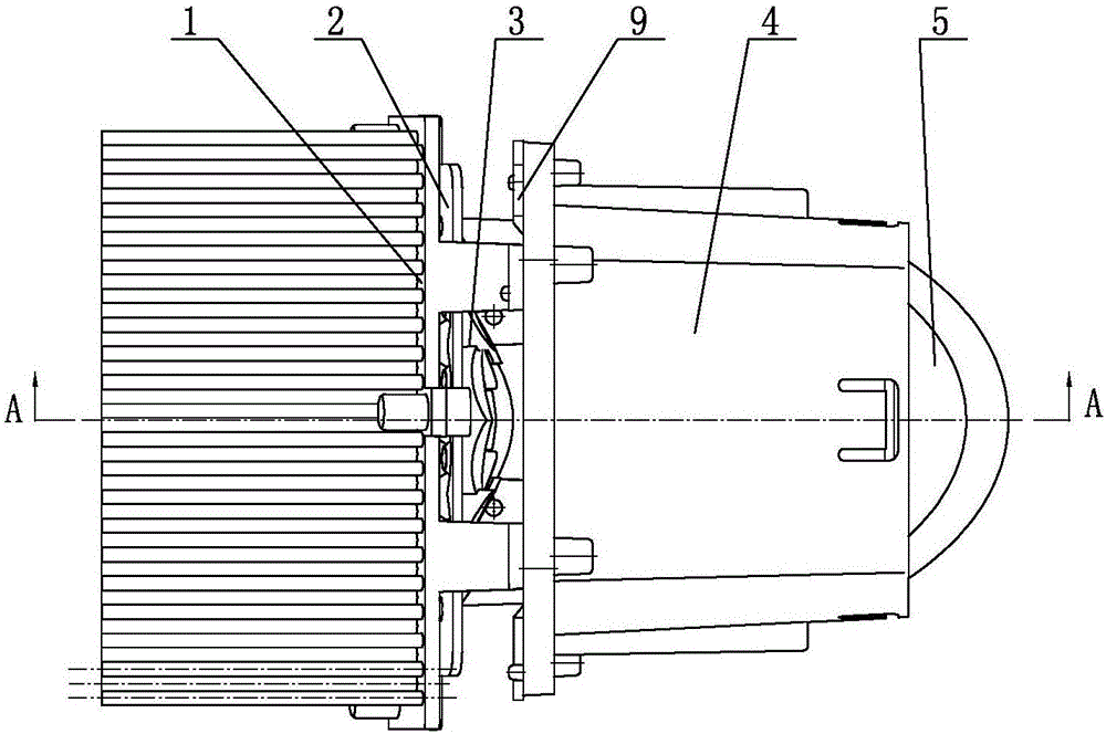 多顆粒LED雙光透鏡模組的制作方法與工藝