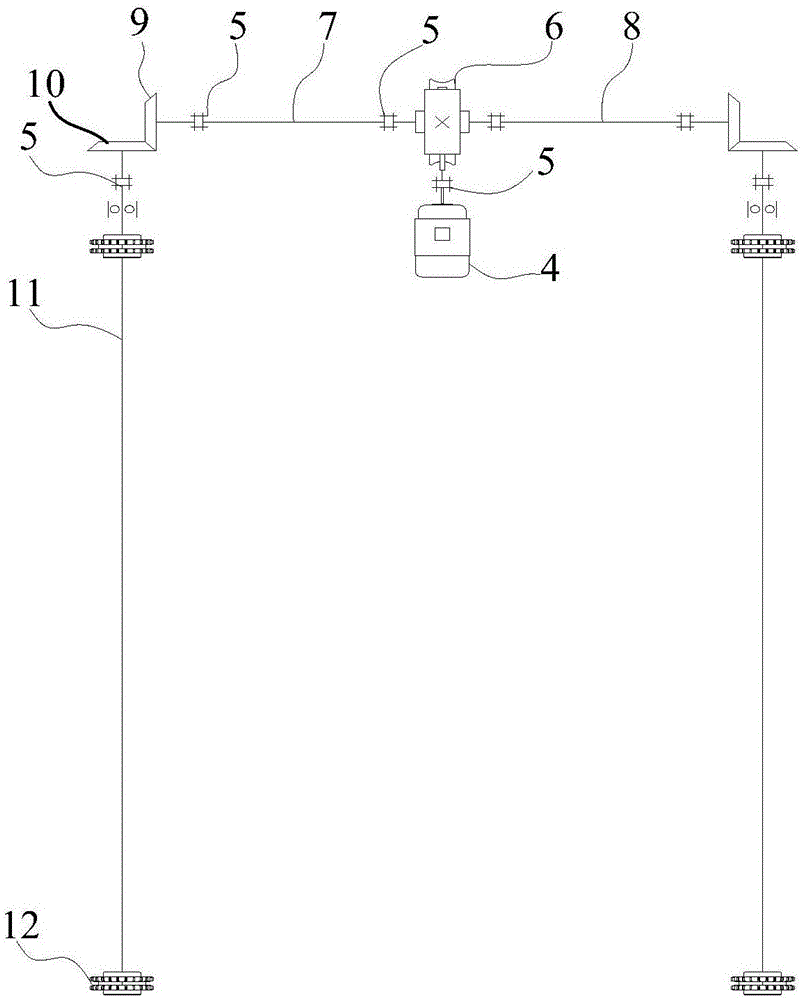 一種立體停車庫(kù)用循環(huán)提升機(jī)及下降機(jī)的制作方法與工藝