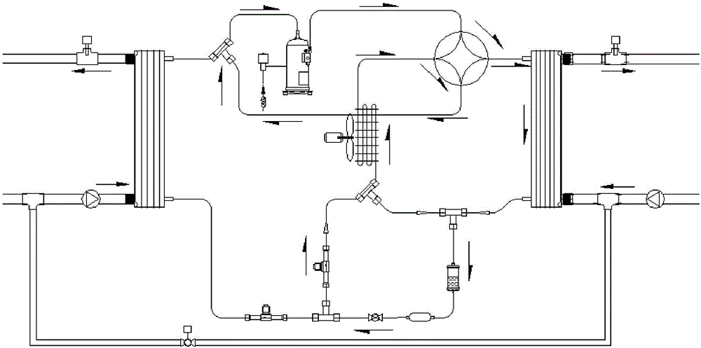 一种空气能水温控制机组及使用其的水浴系统的制作方法与工艺