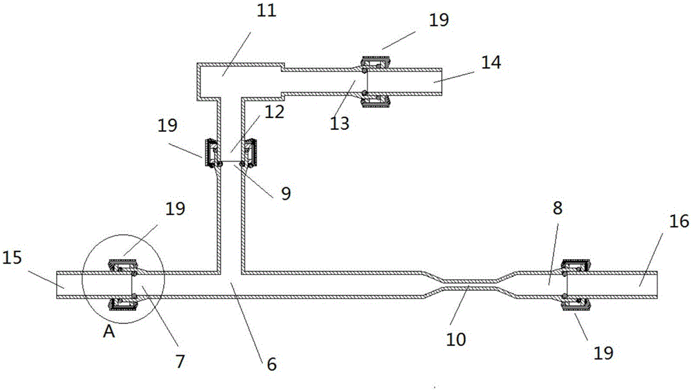 一种金属复合板检漏连接装置的制作方法