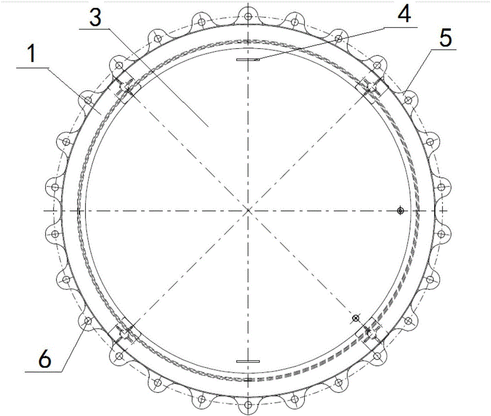 一種全貫流泵氣密試驗夾具的制作方法與工藝