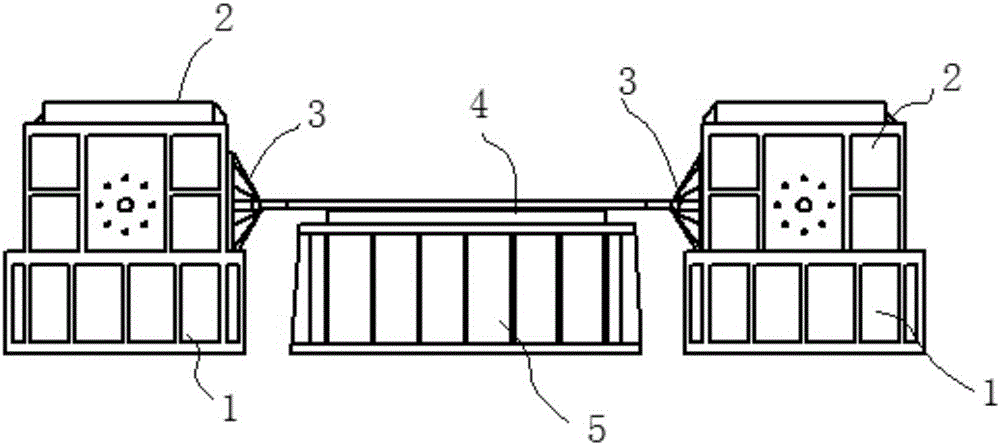 一種雙臺(tái)并激水平振動(dòng)試驗(yàn)系統(tǒng)的制作方法與工藝