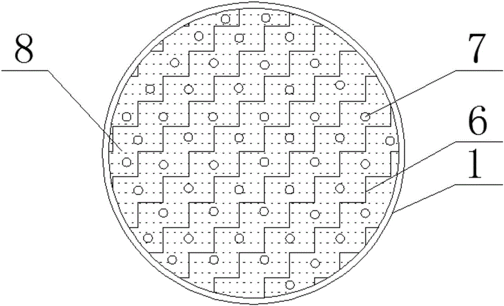 一种过滤专用的高效孔板波纹填料的制作方法与工艺