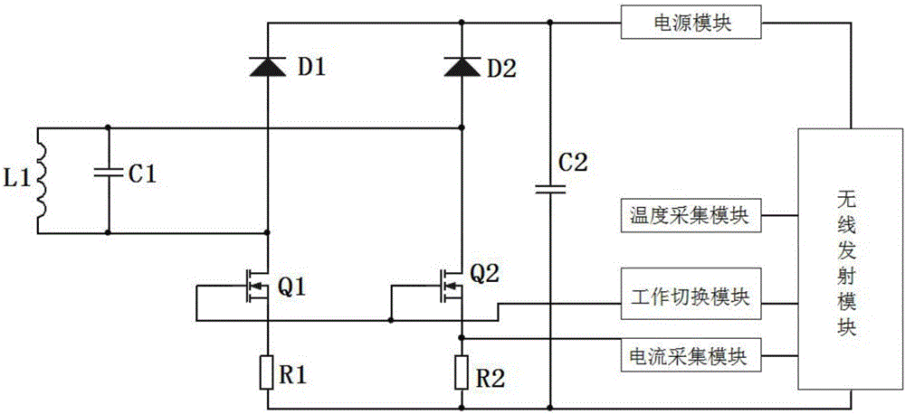 一種自取電式感應(yīng)環(huán)流監(jiān)測裝置及方法與流程