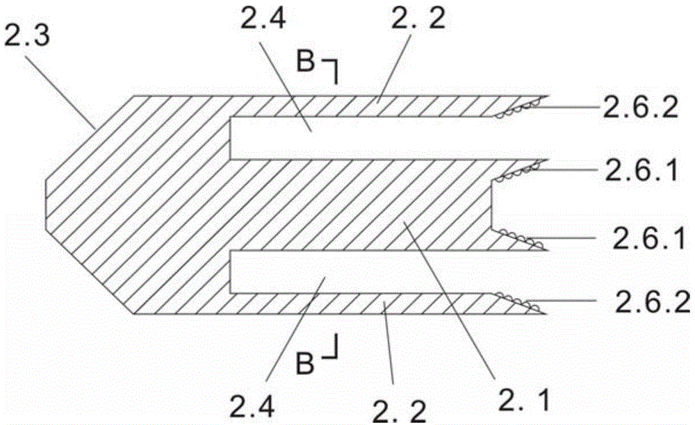 一種吸塵鉆桿的制作方法與工藝