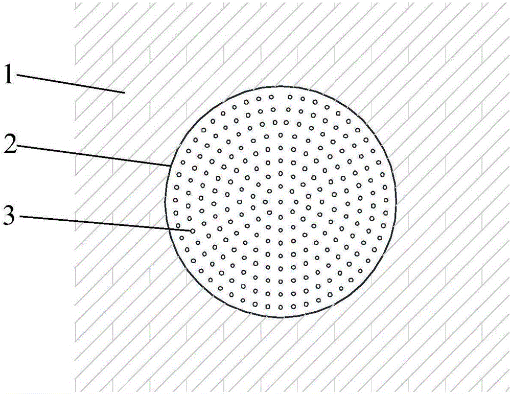 一种大断面竖井非爆破大孔径群孔辅助开挖方法与流程