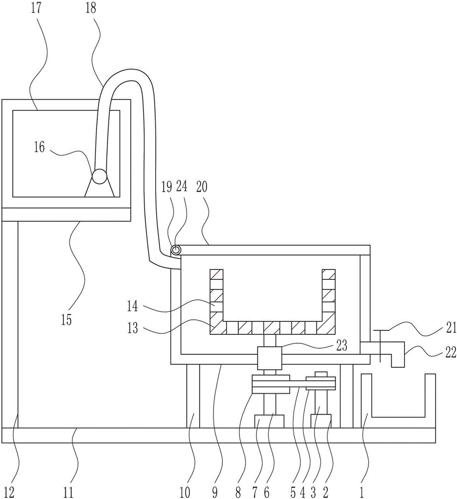 一種中藥材高效清洗裝置的制作方法