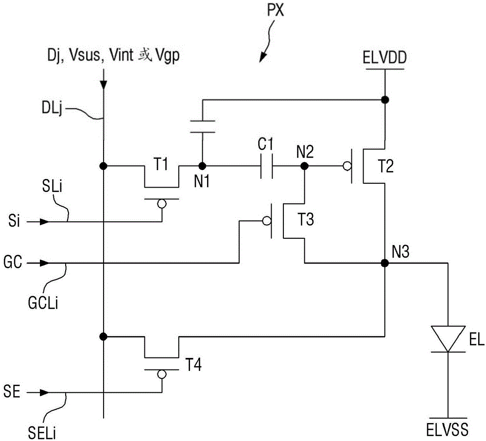 有機(jī)發(fā)光顯示器和驅(qū)動(dòng)有機(jī)發(fā)光顯示器的方法與流程