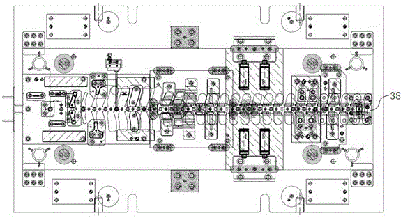 一种车门铰链的连续冲压模具的制作方法与工艺