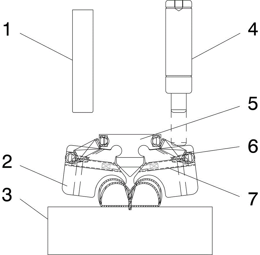 板料模具摆动式整型机构的制作方法与工艺