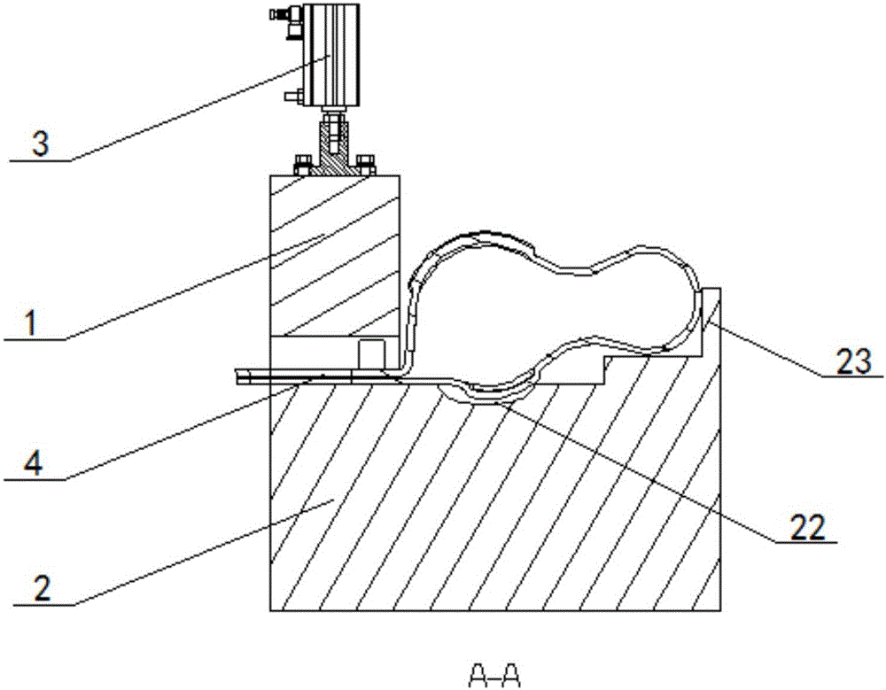 一种空调管路支架气动装配装置的制作方法
