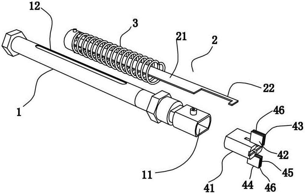 一种弹簧垫芯的圆簧夹持装置的制作方法