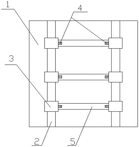 一种活动式消失模样板固定架的制作方法与工艺