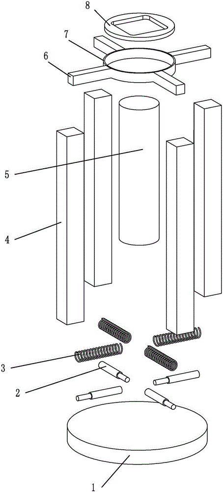 高耸瓷柱型电气设备摆式减震装置的制作方法