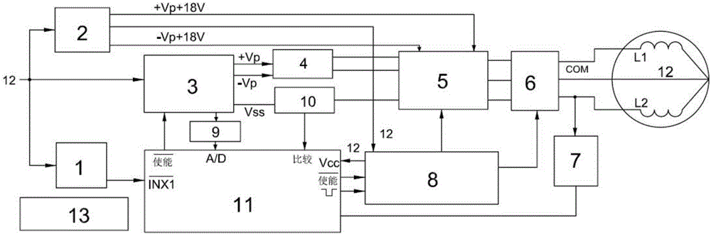 一種基于高壓變頻的單向交流電機(jī)電路的制作方法與工藝