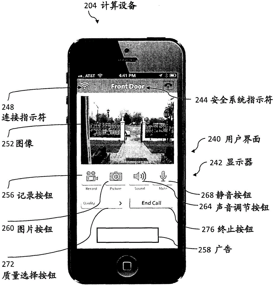 門鈴?fù)ㄐ畔到y(tǒng)及方法與流程