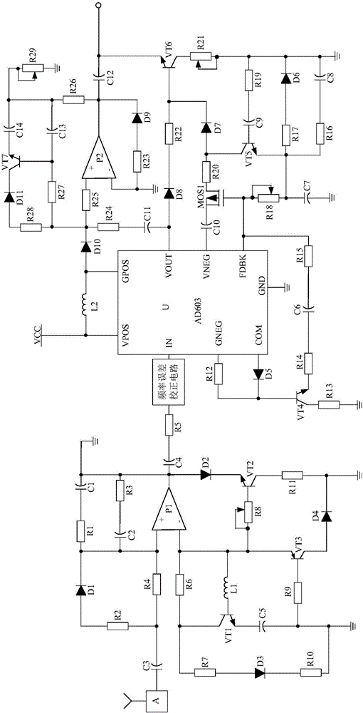 一種基于頻率誤差校正電路的網(wǎng)絡(luò)控制系統(tǒng)的制作方法與工藝