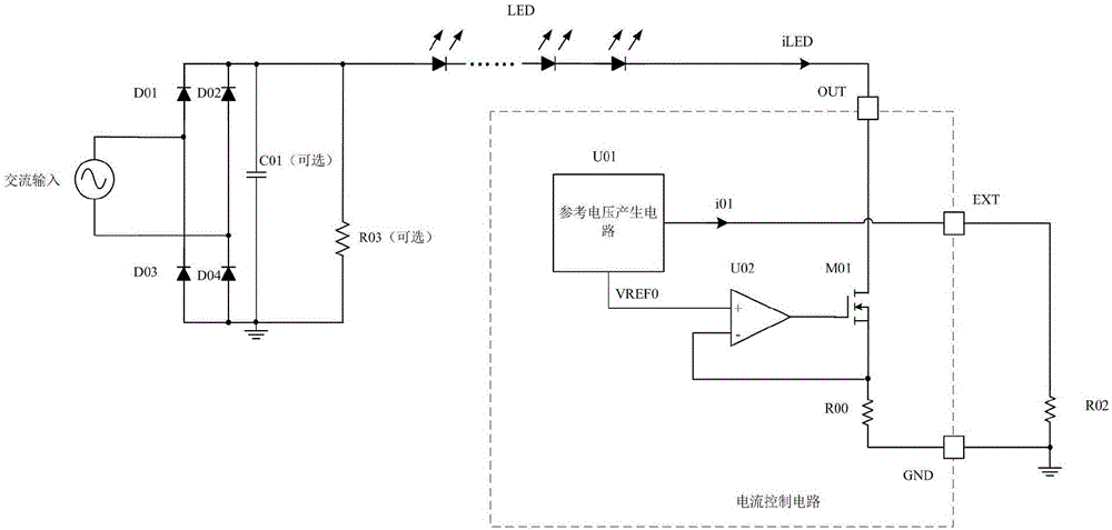 电流控制电路及应用其的LED驱动电路的制作方法与工艺