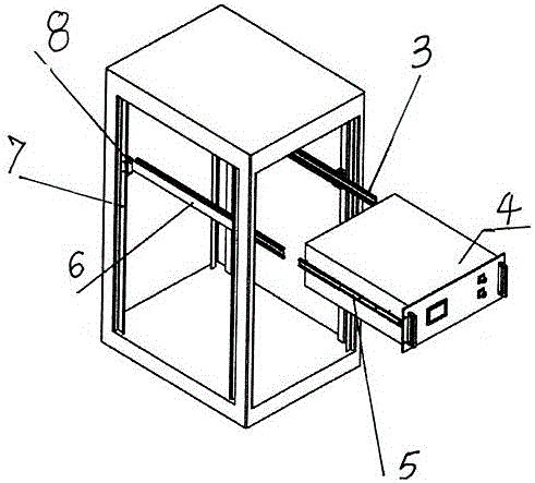 一種機(jī)柜內(nèi)設(shè)備間的調(diào)隙機(jī)構(gòu)的制作方法與工藝