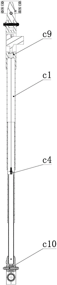螺栓拧紧系统升降装置的制作方法