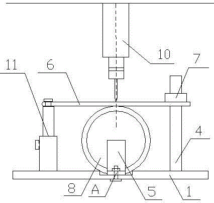 一种插销钻孔定位装置的制作方法