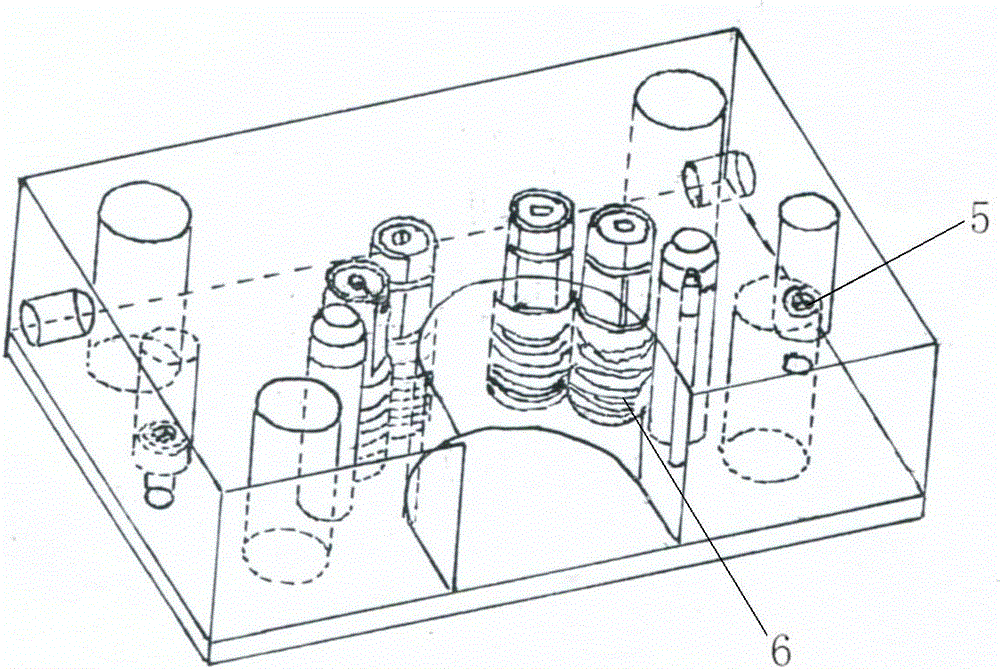 一种整流器压装二极管夹具的制作方法与工艺