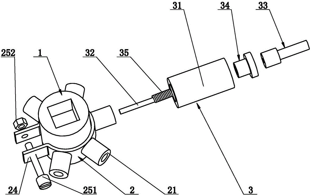 发动机螺栓防漏拧装置的制作方法