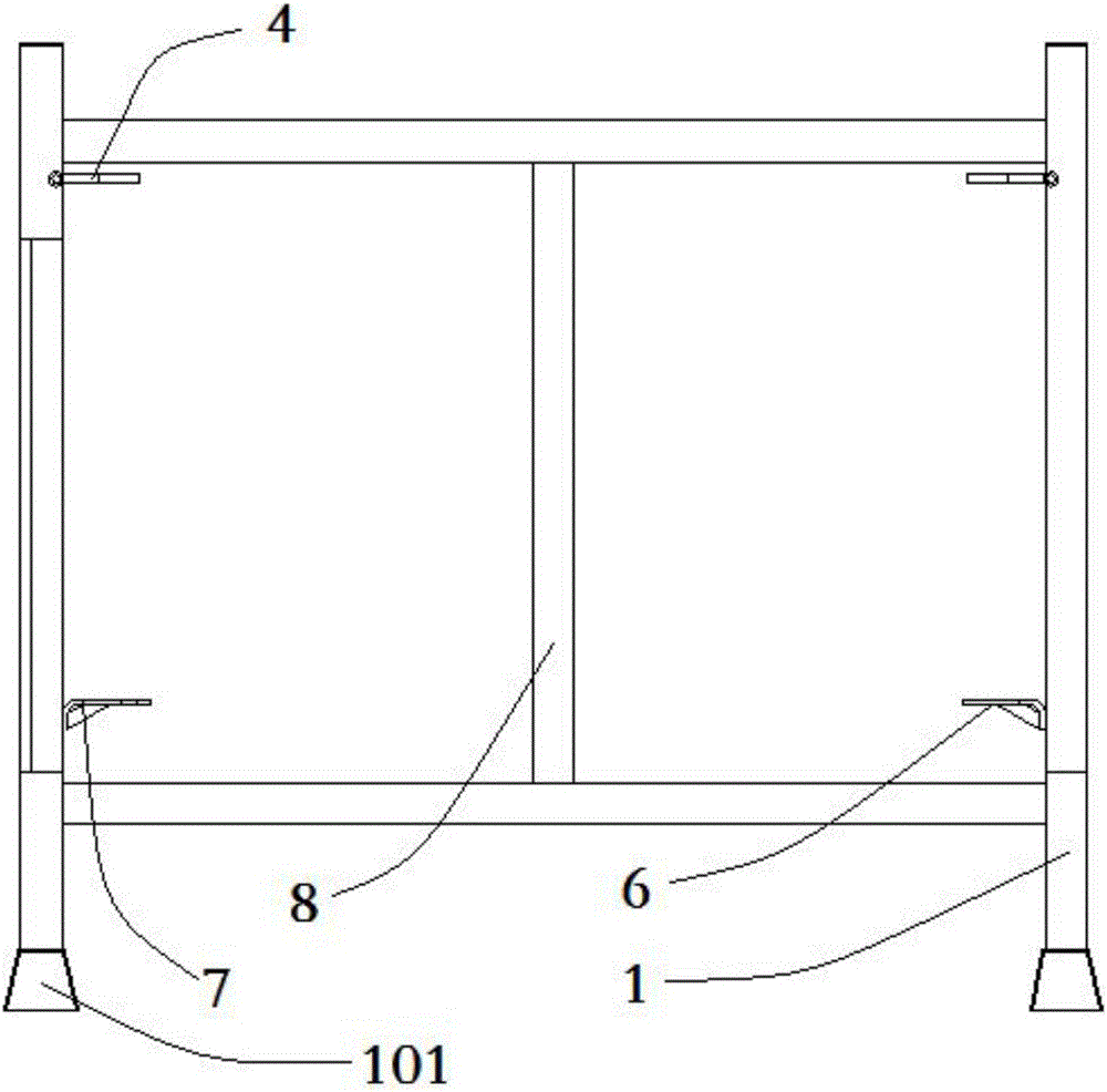 一種用于發(fā)動(dòng)機(jī)散熱水箱的工裝架構(gòu)的制作方法與工藝