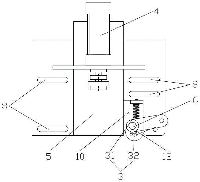 一种接木机的定位结构的制作方法与工艺