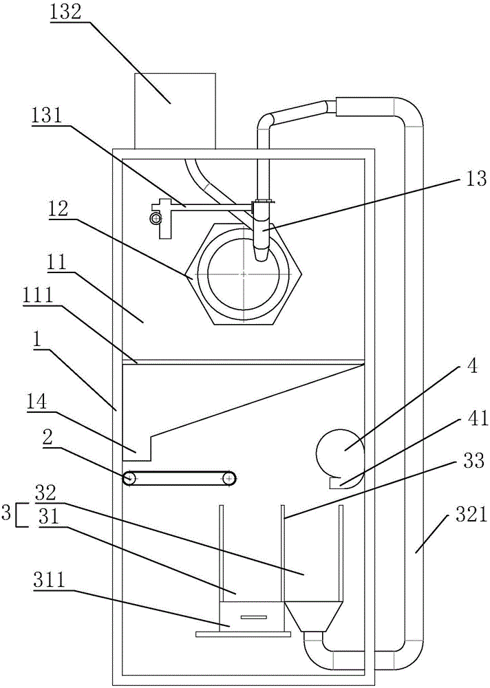 一種自動循環(huán)噴砂機(jī)的制作方法與工藝