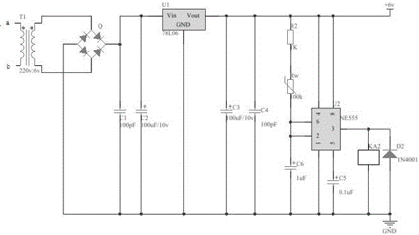 一种电加热设备关机延时降温控制电路的制作方法与工艺