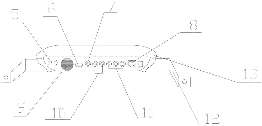 一種具有可轉(zhuǎn)動(dòng)固定板機(jī)頂盒的制作方法與工藝