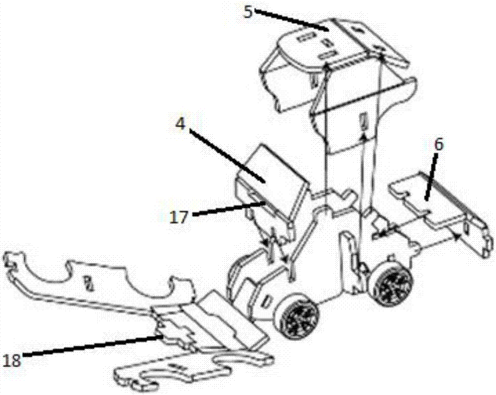 可拆装的交通工具玩具模型的制作方法与工艺