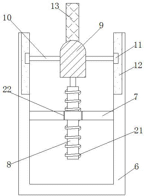 一種便于模具拆卸的鋁型材擠壓裝置的制作方法