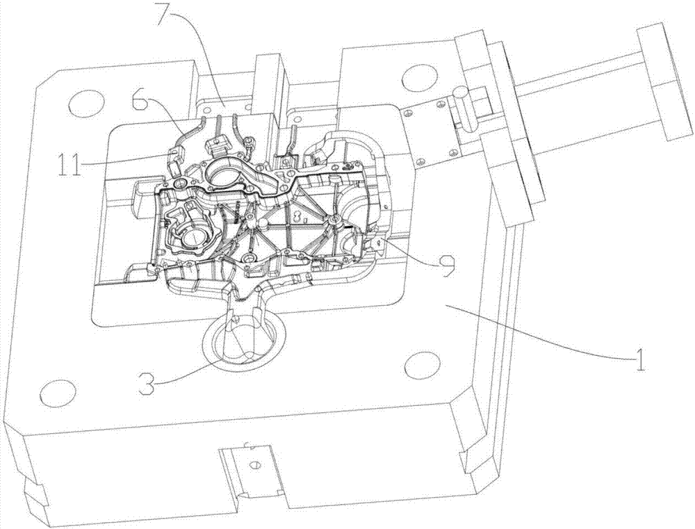 發(fā)動(dòng)機(jī)鏈輪殼壓鑄模的制作方法與工藝