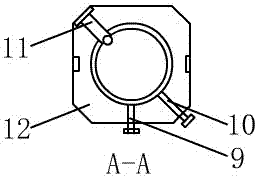 舵承座环型平面加工装置的制作方法