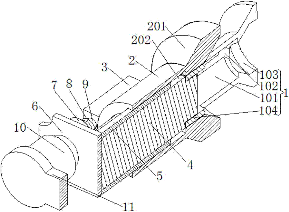 一种数控车床弹簧夹头夹紧机构的制作方法与工艺