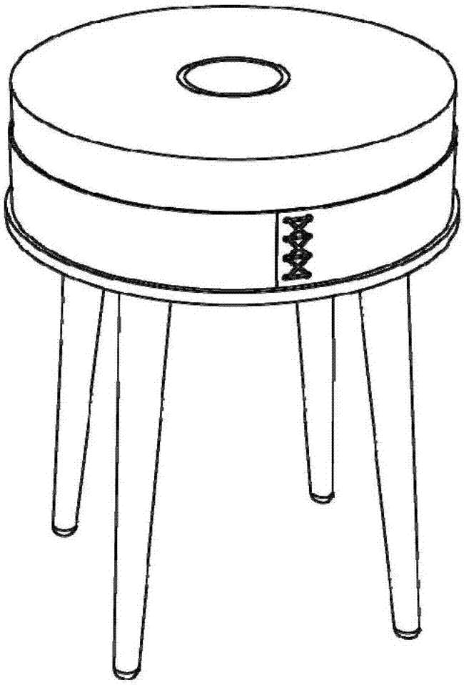 一種環(huán)保坐具的制作方法與工藝