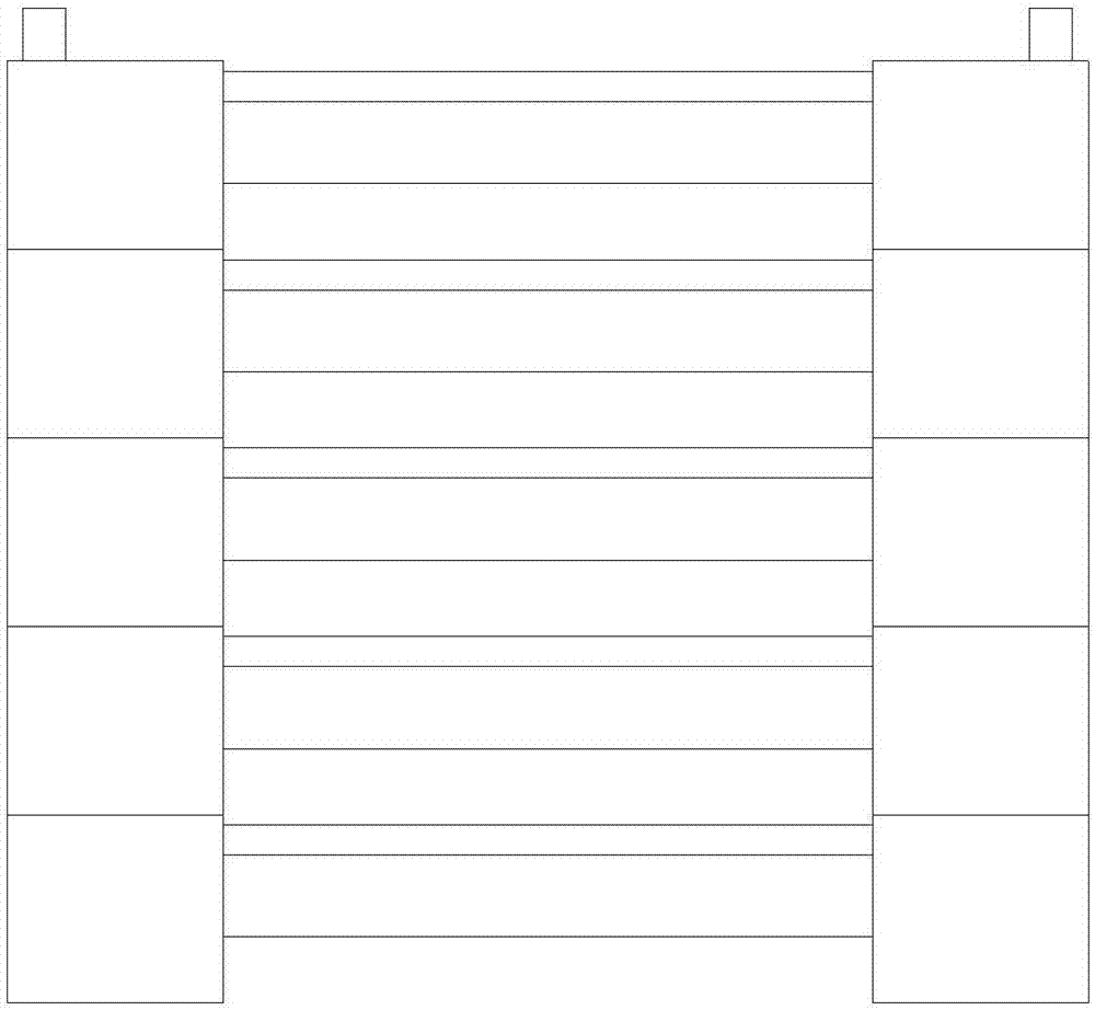 一种按放铝材周转托架的制作方法与工艺