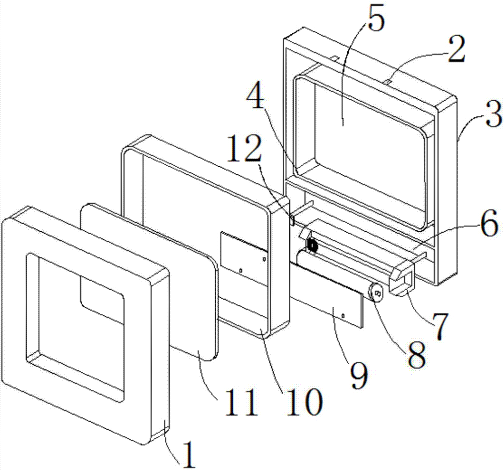 一种面塑作品智能外框的制作方法与工艺