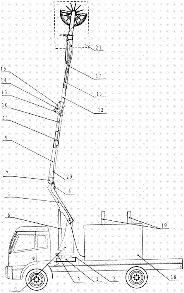 隧道壁清洗車的制作方法與工藝