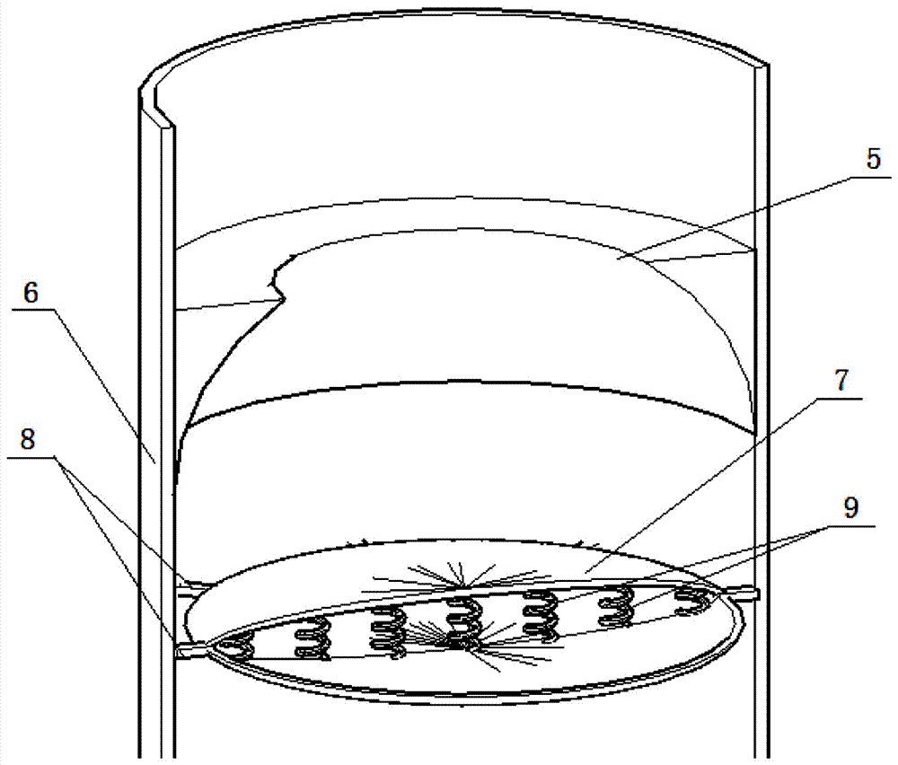 一种弹簧气囊式对冲调压室的制作方法与工艺