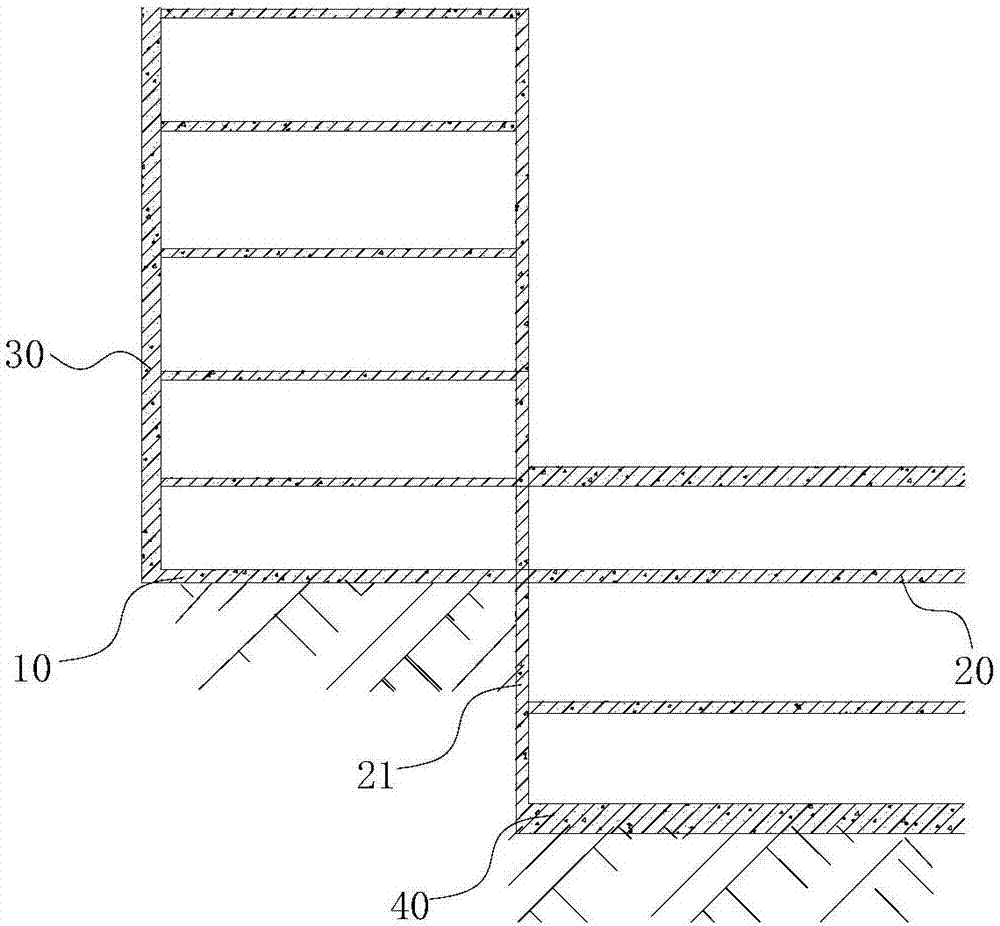 高差错接结构及建筑结构的制作方法与工艺